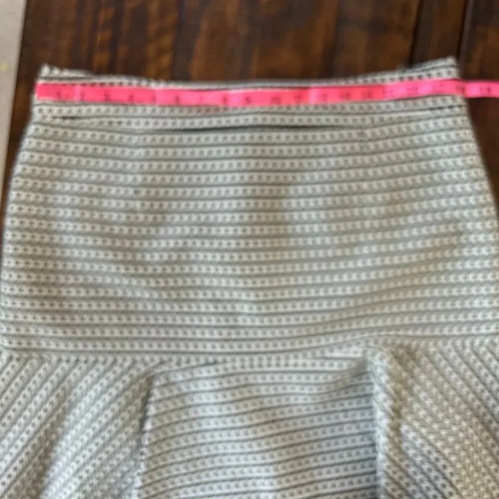 Banana Republic Black and White Fit & Flare Skirt Size 14 Office Siren Corpcore